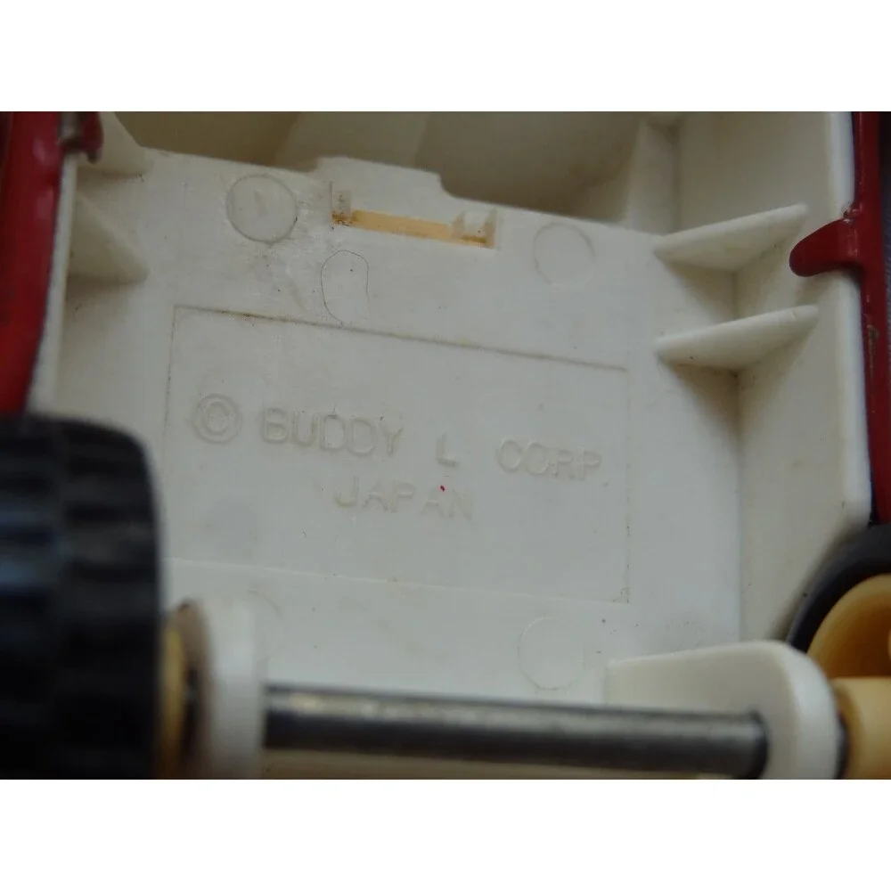 Vtg Buddy L Pressed Steel Plastic Farm Pickup Truck Delivery Country Japan 4.75